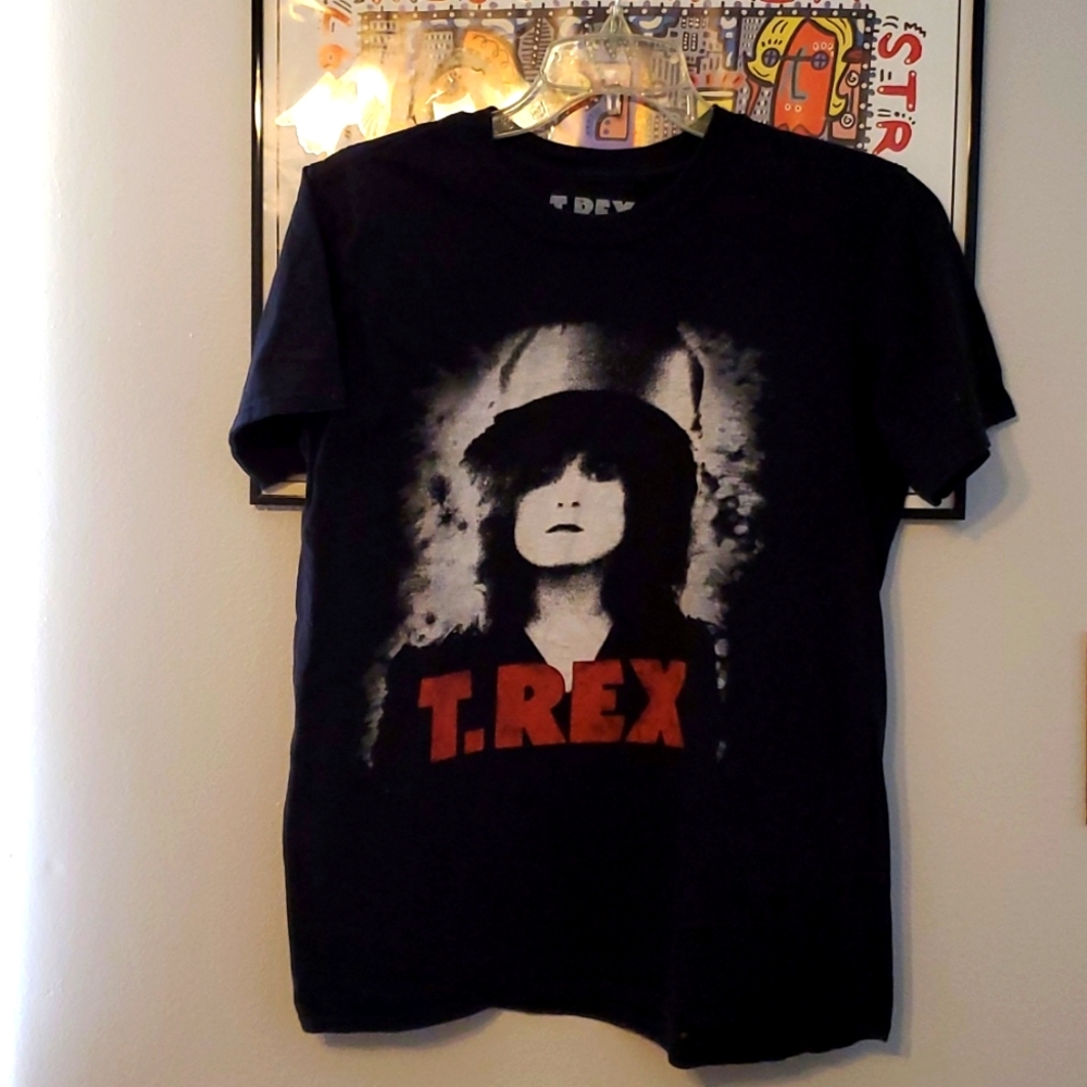 T. Rex English Glam Rock Band T shirt Size Medium